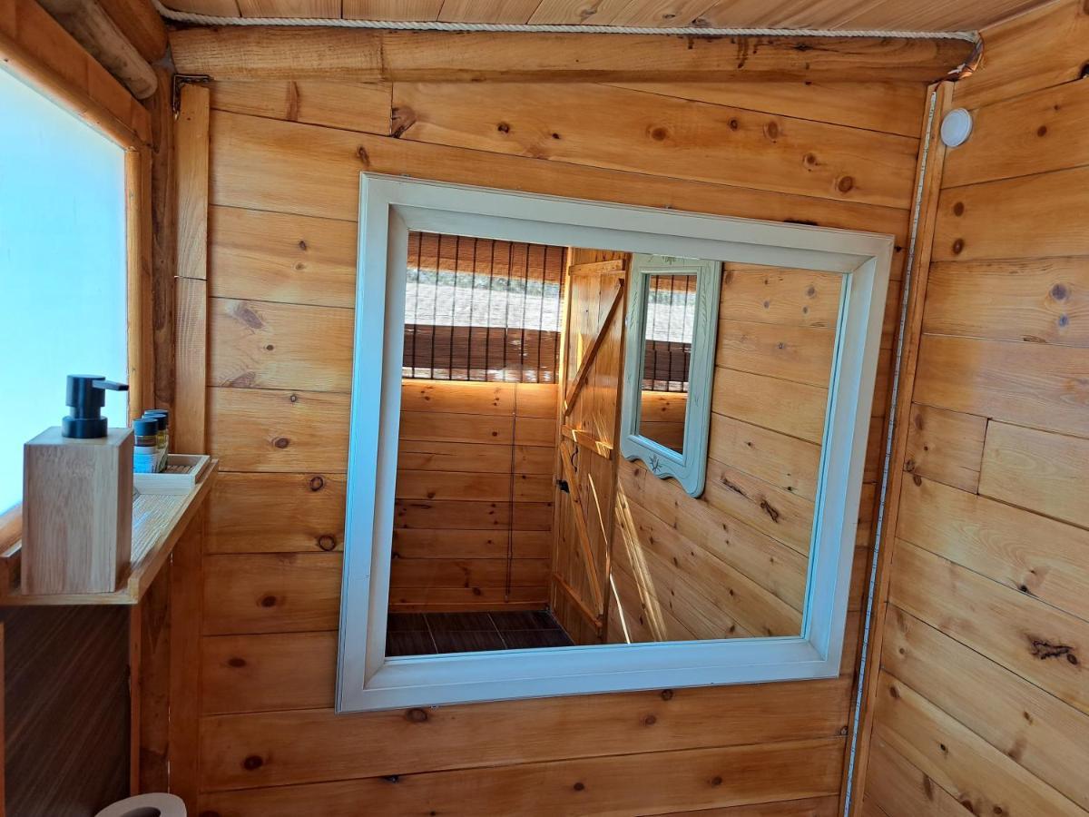 Wooden House At The Mountain-Private Paránimfoi Exterior foto