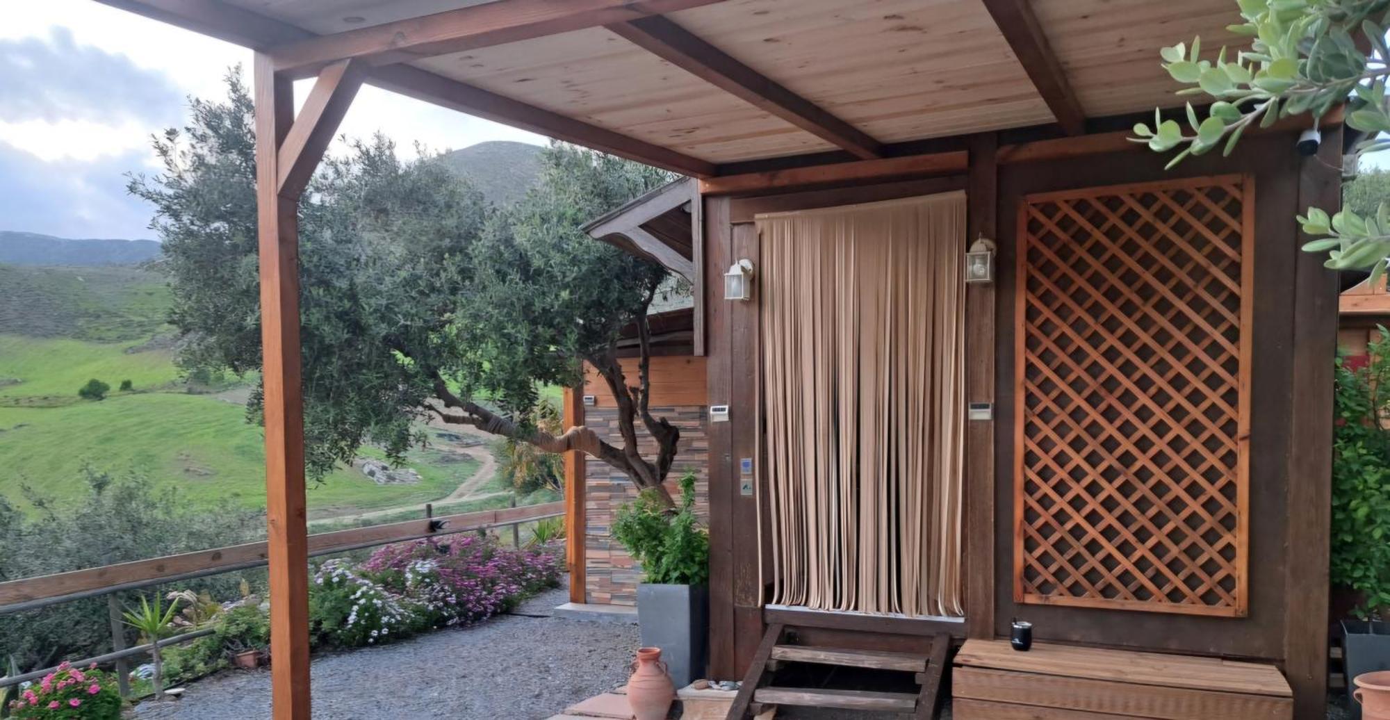 Wooden House At The Mountain-Private Paránimfoi Exterior foto